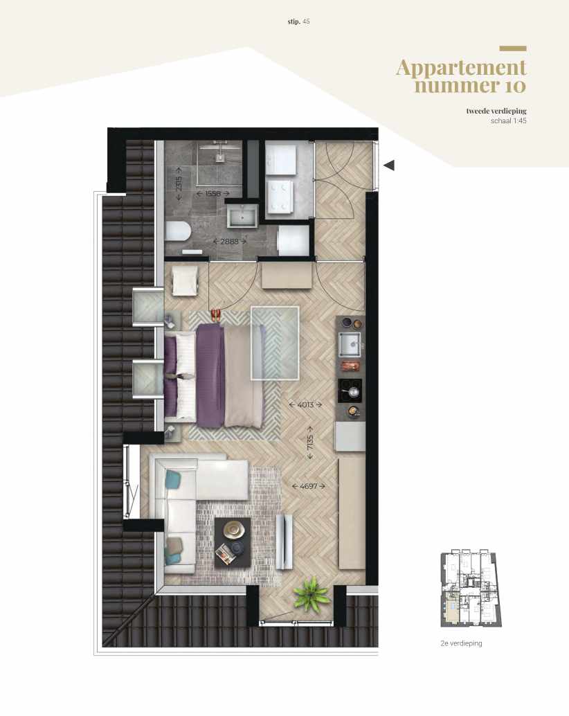 Appartement 10 | 't Laar Heeze | Nieuwbouw schilderwerk | Schilder Heeze
