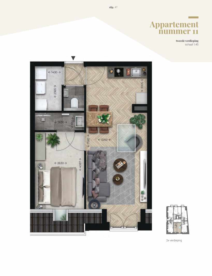 Appartement 11 | 't Laar Heeze | Nieuwbouw schilderwerk | Schilder Heeze