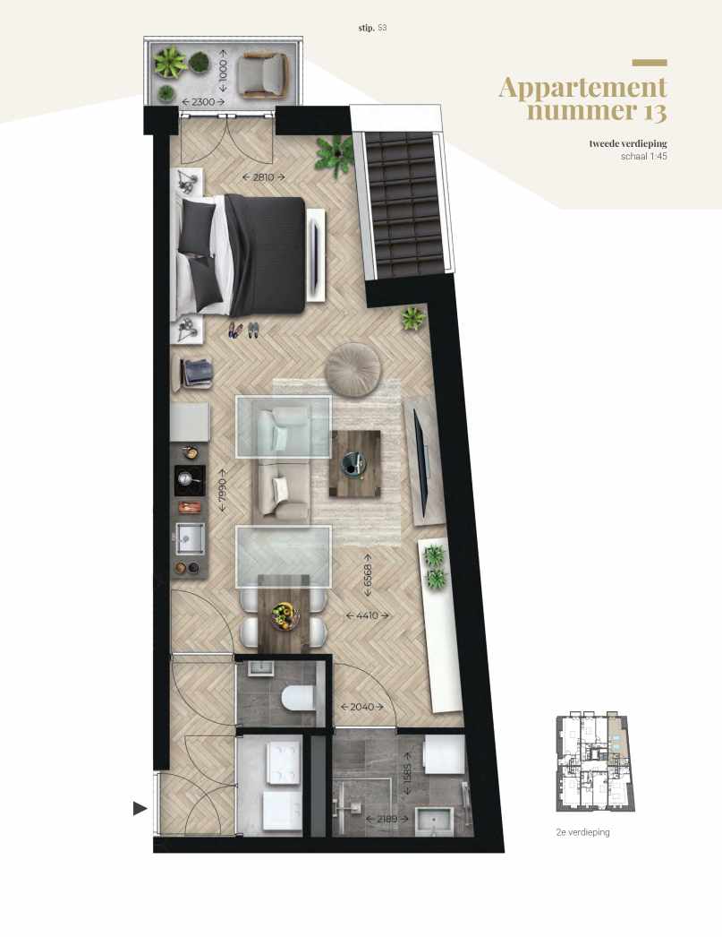 Appartement 13 | 't Laar Heeze | Nieuwbouw schilderwerk | Schilder Heeze