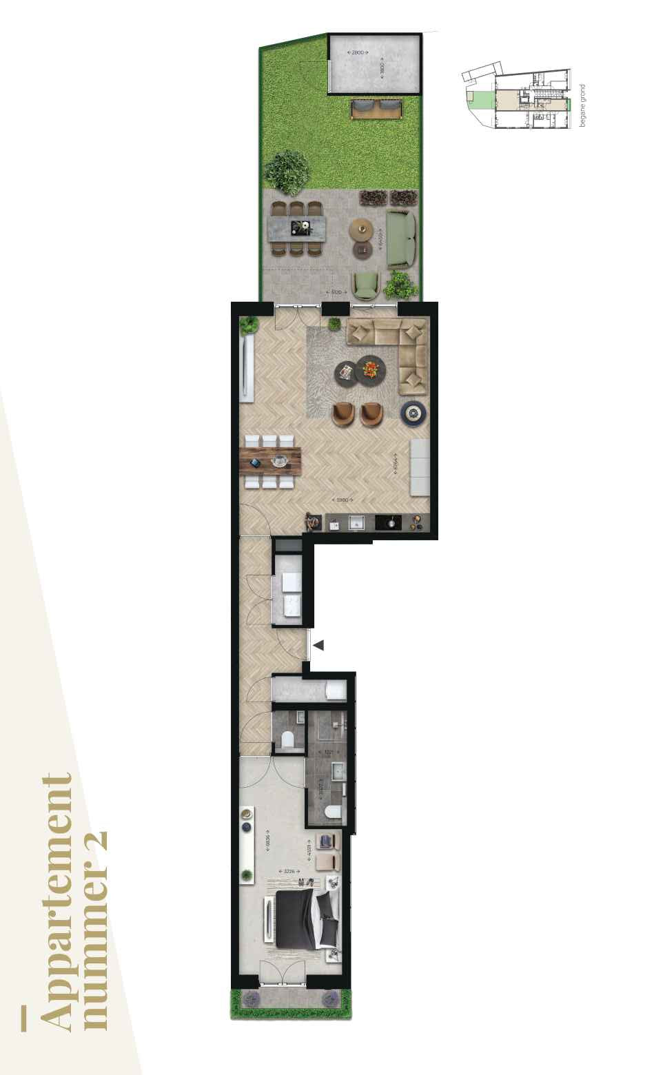 Appartement 2 | 't Laar Heeze | Nieuwbouw schilderwerk | Schilder Heeze