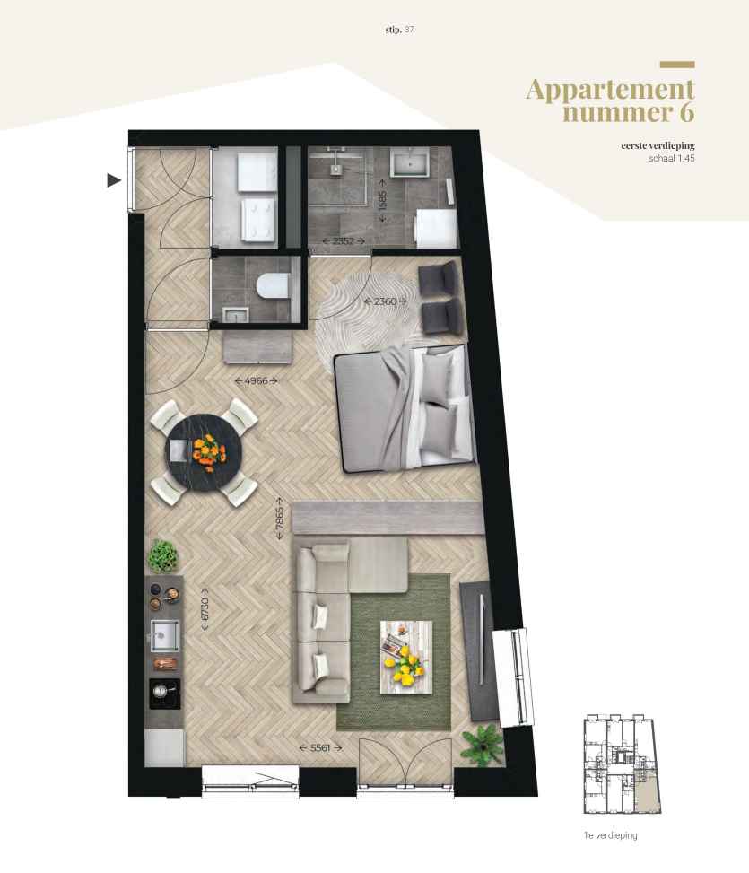 Appartement 6 | 't Laar Heeze | Nieuwbouw schilderwerk | Schilder Heeze