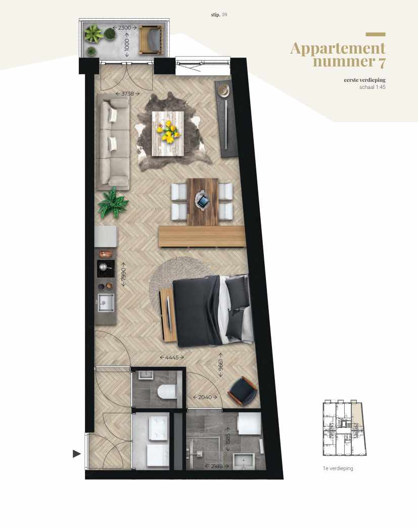 Appartement 7 | 't Laar Heeze | Nieuwbouw schilderwerk | Schilder Heeze
