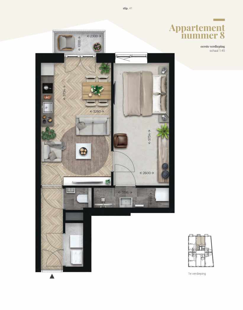 Appartement 8 | 't Laar Heeze | Nieuwbouw schilderwerk | Schilder Heeze