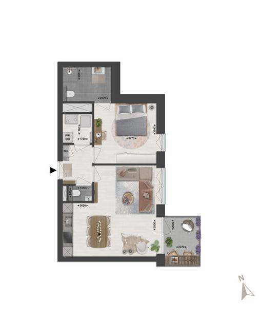 Blok A1 appartementen | Bouwnummers 7, 11, 15, 19, 23 | De poort van Deurne | Nieuwbouw schilderwerk | Schilder Deurne