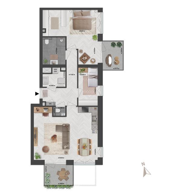 Blok A1 appartementen | Bouwnummer 1 | De poort van Deurne | Nieuwbouw schilderwerk | Schilder Deurne