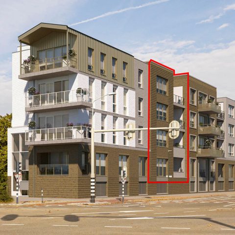 TYPE 2 appartement | Entrada Geldrop | Kavels 0.2, 1.2,2.2 &3.2 | Nieuwbouw schilderwerk | Schilder Geldrop