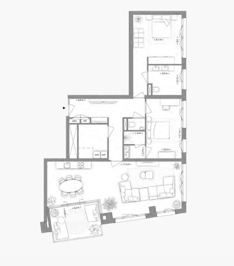 Type A appartement | Kavel 1.1.2 | Nieuw Bergen Eindhoven | Gebouw: INDIGO | Nieuwbouw schilderwerk | Schilder Eindhoven