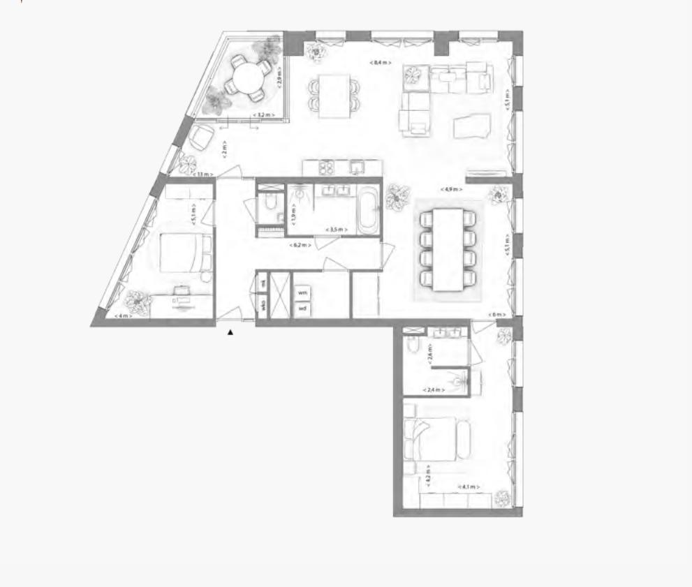 Type C appartement | Kavel 1.12.1 | Nieuw Bergen Eindhoven | Gebouw: INDIGO | Nieuwbouw schilderwerk | Schilder Eindhoven