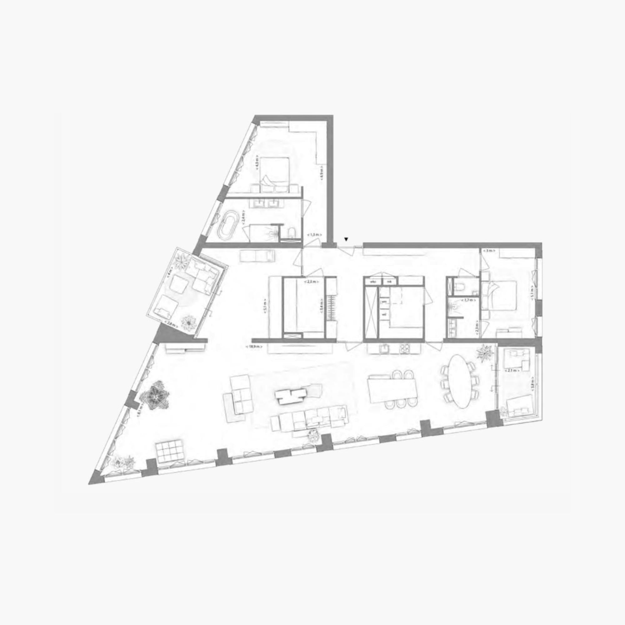 Type D appartement | Kavel 1.12.2 | Nieuw Bergen Eindhoven | Gebouw: INDIGO | Nieuwbouw schilderwerk | Schilder Eindhoven