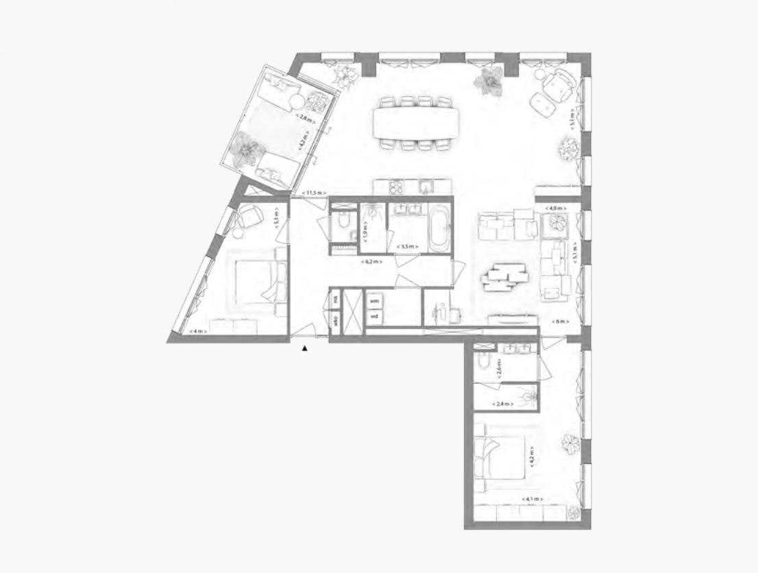 Type C appartement | Kavel 1.5.1 | Nieuw Bergen Eindhoven | Gebouw: INDIGO | Nieuwbouw schilderwerk | Schilder Eindhoven