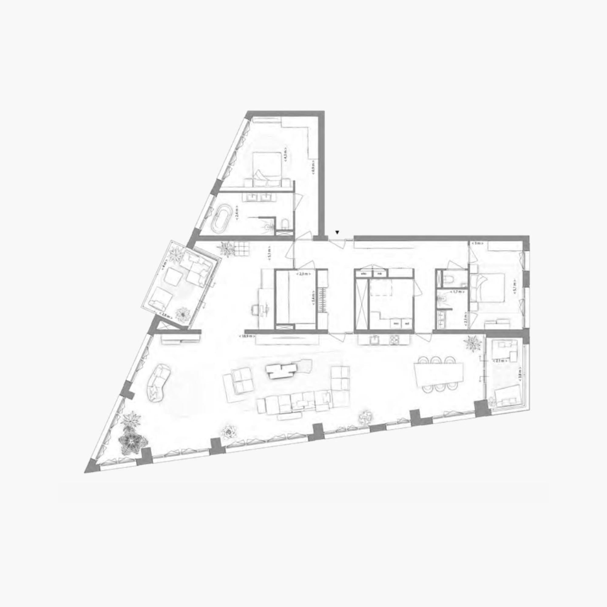 Type D appartement | Kavel 1.6.2 | Nieuw Bergen Eindhoven | Gebouw: INDIGO | Nieuwbouw schilderwerk | Schilder Eindhoven