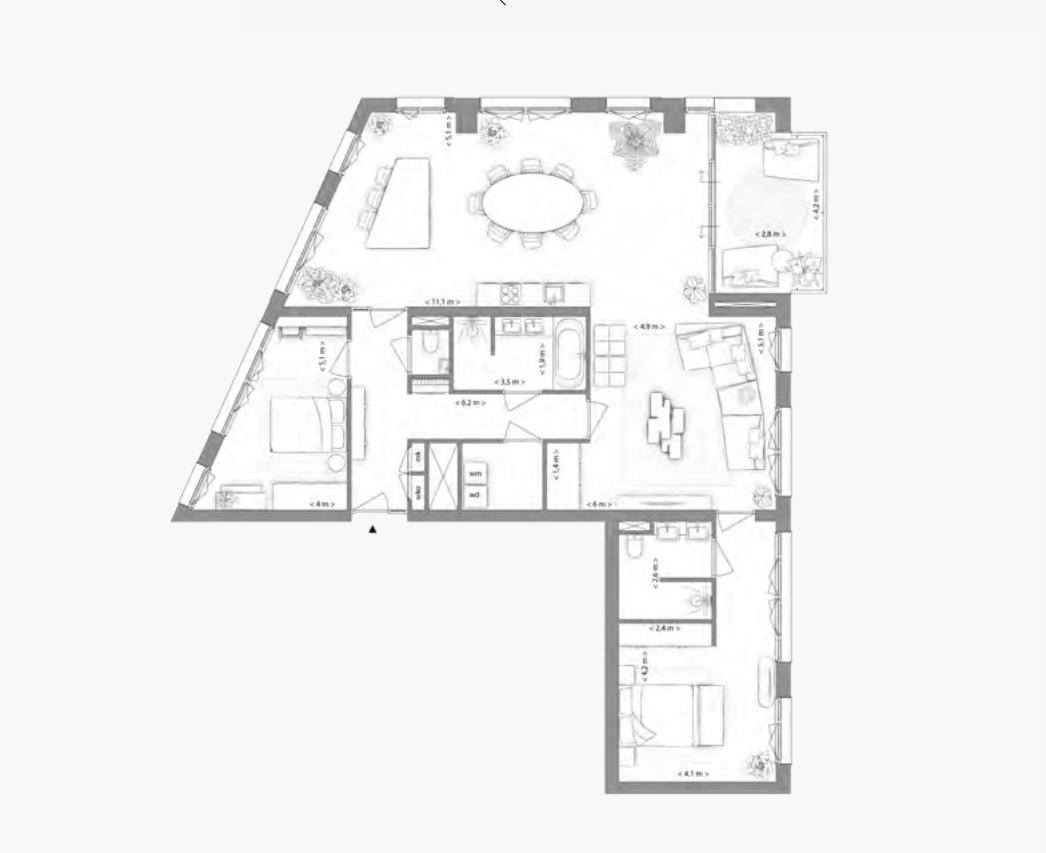 Type C appartement | Kavel 1.7.1 | Nieuw Bergen Eindhoven | Gebouw: INDIGO | Nieuwbouw schilderwerk | Schilder Eindhoven