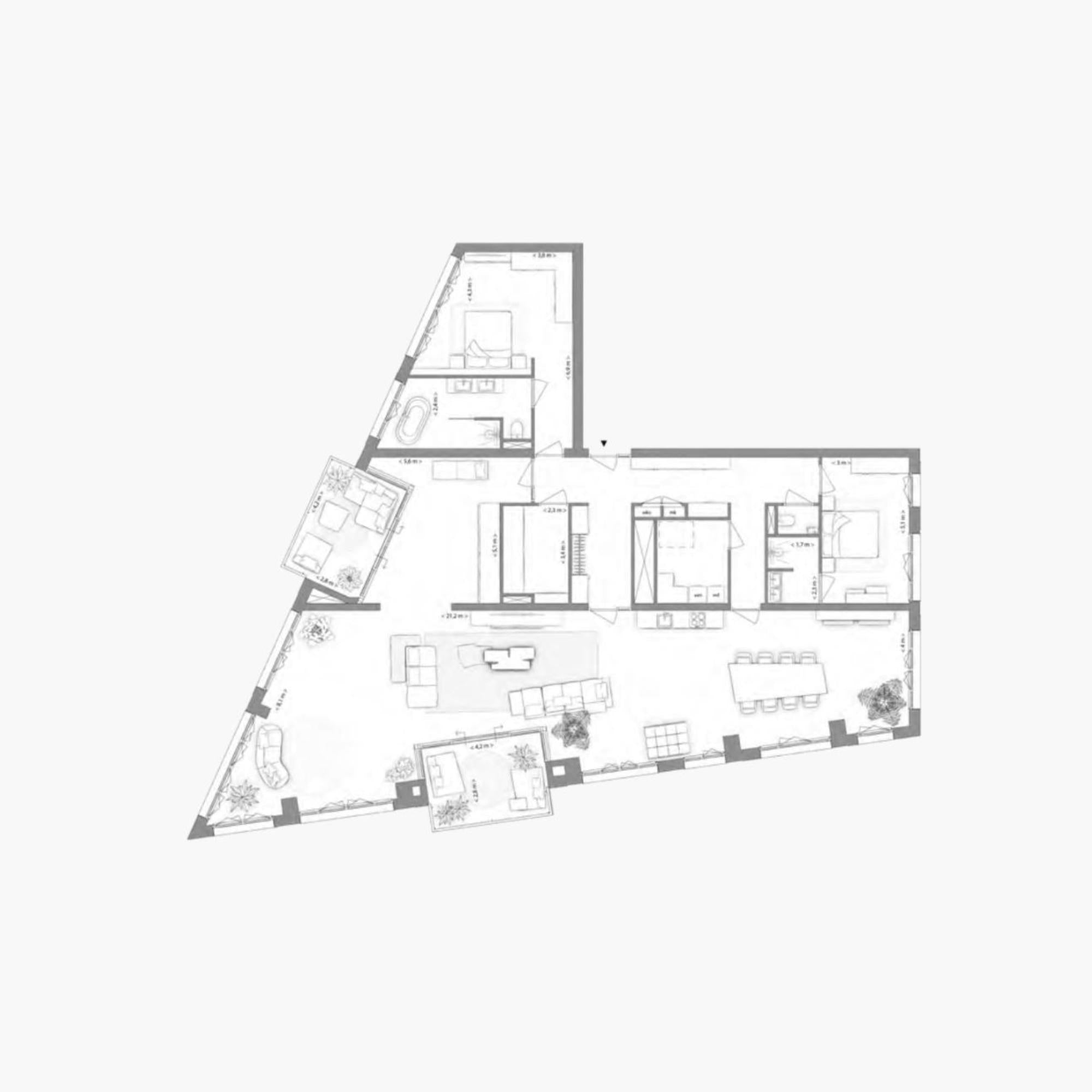 Type D appartement | Kavel 1.8.2 | Nieuw Bergen Eindhoven | Gebouw: INDIGO | Nieuwbouw schilderwerk | Schilder Eindhoven