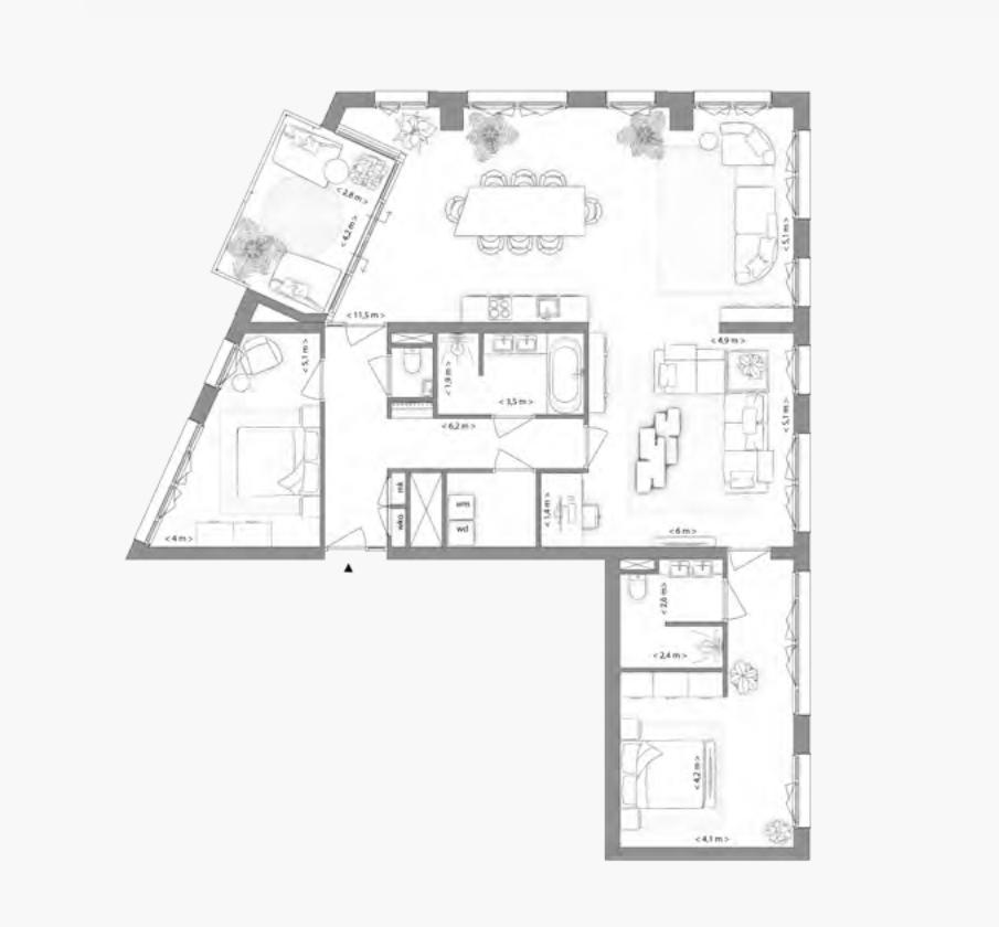 Type C appartement | Kavel 1.9.1 | Nieuw Bergen Eindhoven | Gebouw: INDIGO | Nieuwbouw schilderwerk | Schilder Eindhoven