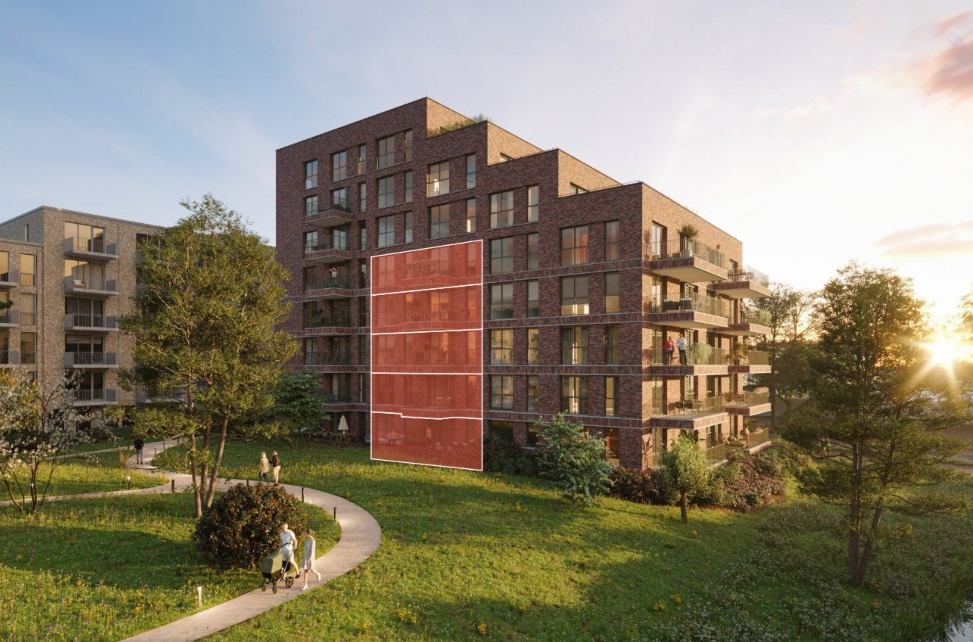 Type A appartement | Bouwnummers C0.05, C1.05, C2.05, C3.05, C4.05 | Genderkwartier Veldhoven | Gebouw: SONATE | Nieuwbouw schilderwerk | Schilder Veldhoven