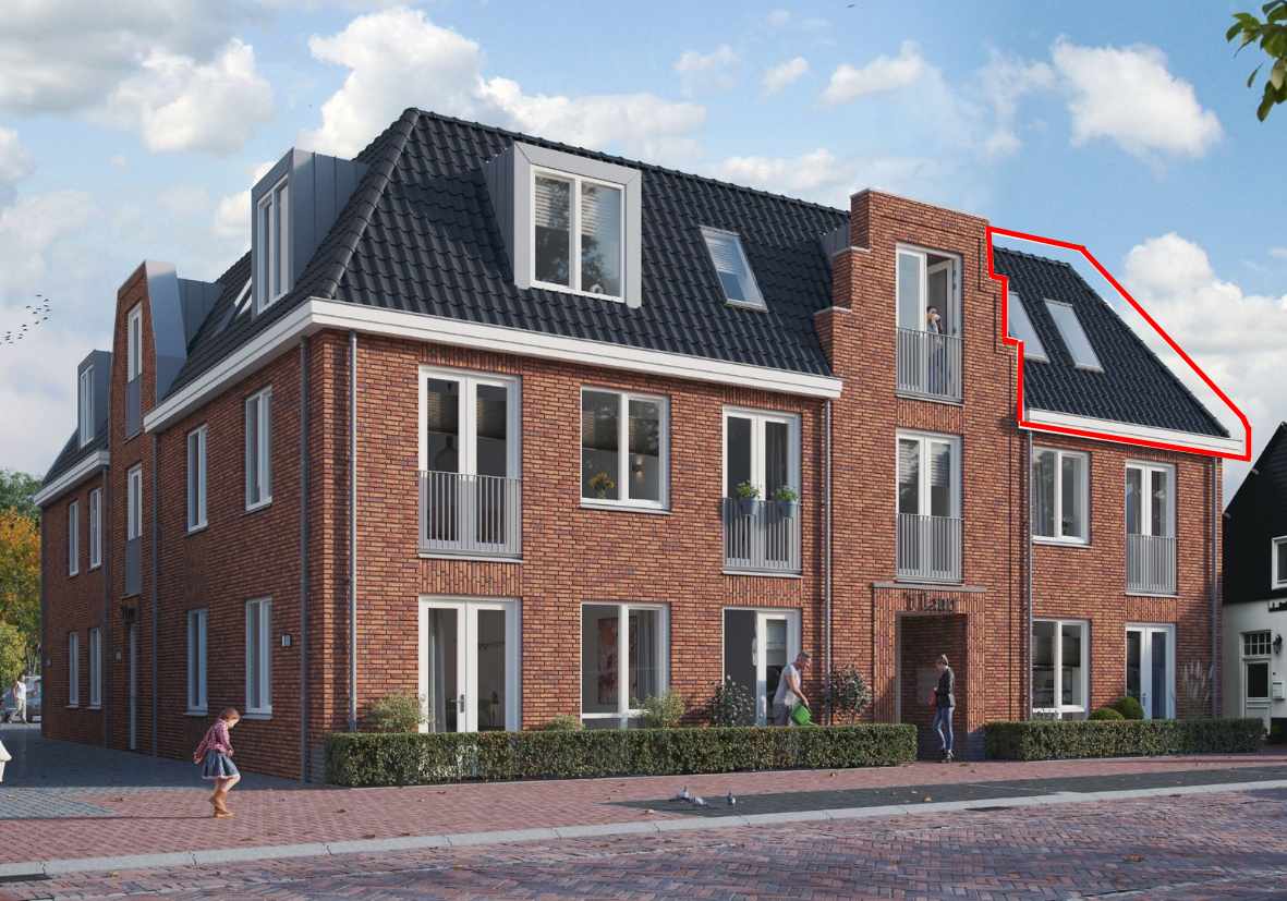 Appartement 12 | 't Laar Heeze | Nieuwbouw schilderwerk | Schilder Heeze