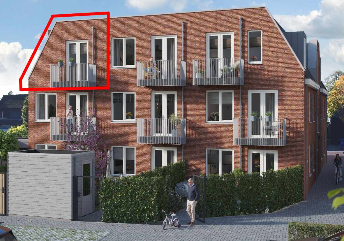 Appartement 13 | 't Laar Heeze | Nieuwbouw schilderwerk | Schilder Heeze