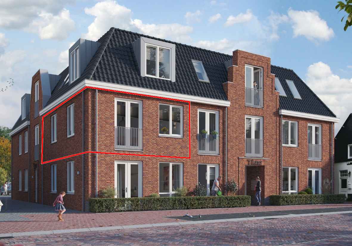 Appartement 4 | 't Laar Heeze | Nieuwbouw schilderwerk | Schilder Heeze