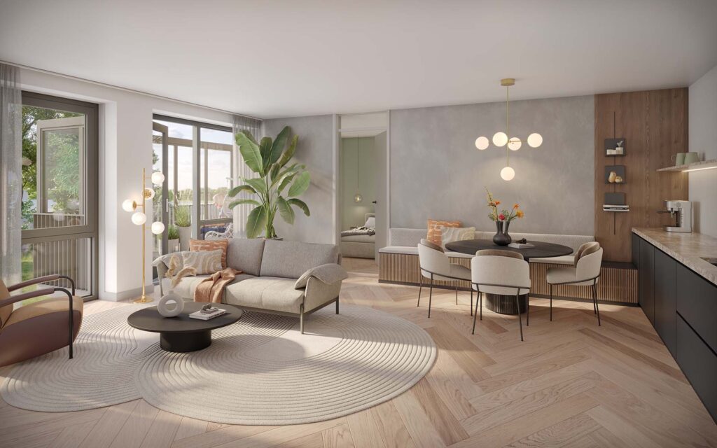 Blok B2 appartementen | Bouwnummers 65, 69, 73, 77, 81, 85 | De poort van Deurne | Nieuwbouw schilderwerk | Schilder Deurne