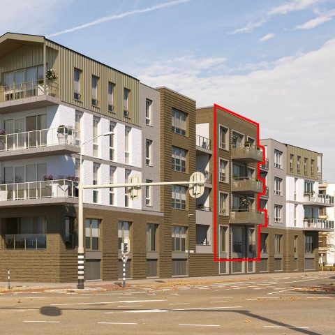 TYPE 3 appartement | Entrada Geldrop |  | Kavels 0.3, 1.3,2.3 &3.3 | Nieuwbouw schilderwerk | Schilder Geldrop