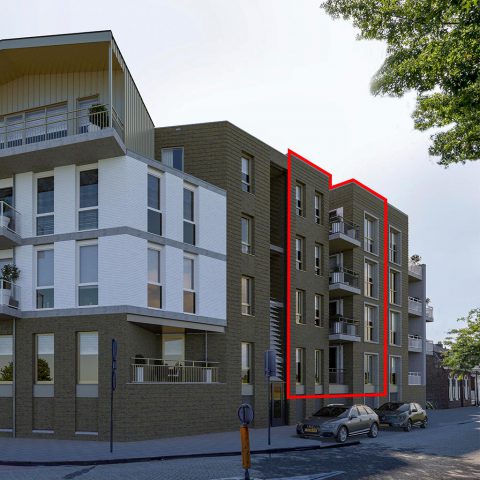 TYPE 6 appartement | Entrada Geldrop | Kavels 0.6, 1.6,2.6 &3.6 | Nieuwbouw schilderwerk | Schilder Geldrop