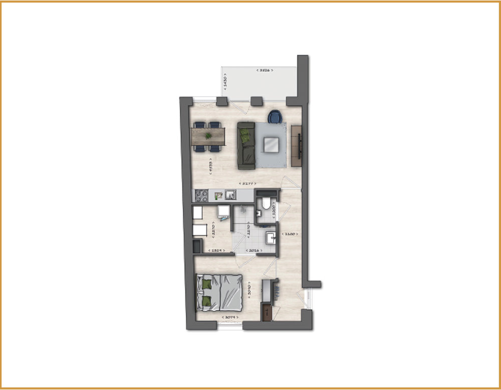 TYPE 8 appartement | Entrada Geldrop |  | Kavels 1.8 & 2.8 | Nieuwbouw schilderwerk | Schilder Geldrop
