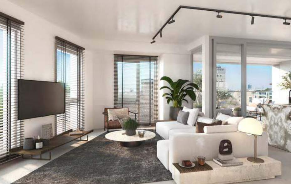 Type B appartement | Kavel 1.4.3 | Nieuw Bergen Eindhoven | Gebouw: INDIGO | Nieuwbouw schilderwerk | Schilder Eindhoven