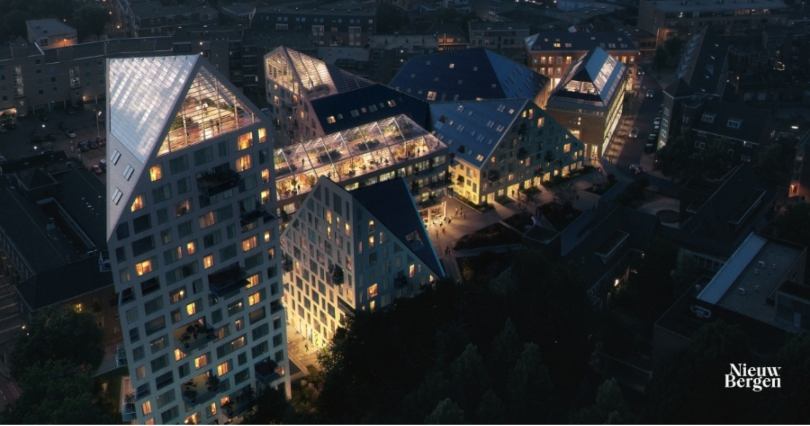 Type K appartement  | Kavels 3.1.1, 3.2.1, 3.3.1, 3.4.1 | Nieuw Bergen Eindhoven | Gebouw: BLUE | Nieuwbouw schilderwerk | Schilder Eindhoven