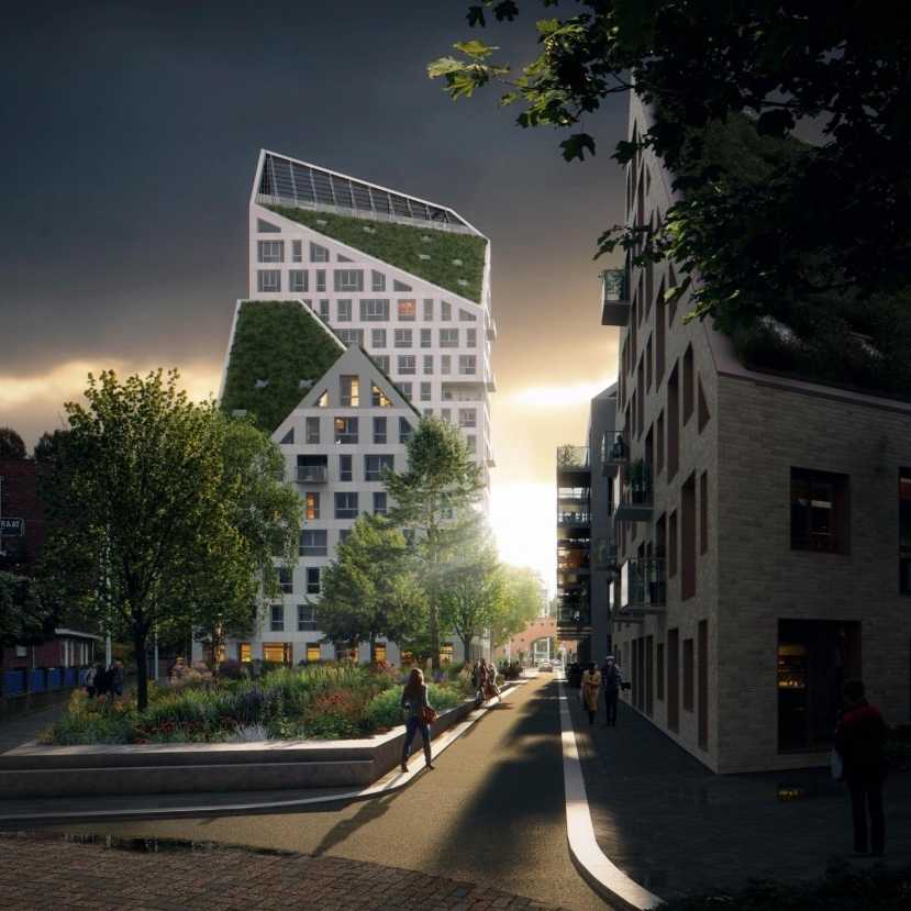 Type N appartement  | Kavel 3.5.2 | Nieuw Bergen Eindhoven | Gebouw: BLUE | Nieuwbouw schilderwerk | Schilder Eindhoven