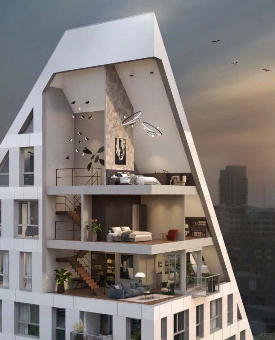 Type J penthouse | Kavel 2.7.1 | Nieuw Bergen Eindhoven | Gebouw: VIOLET | Nieuwbouw schilderwerk | Schilder Eindhoven