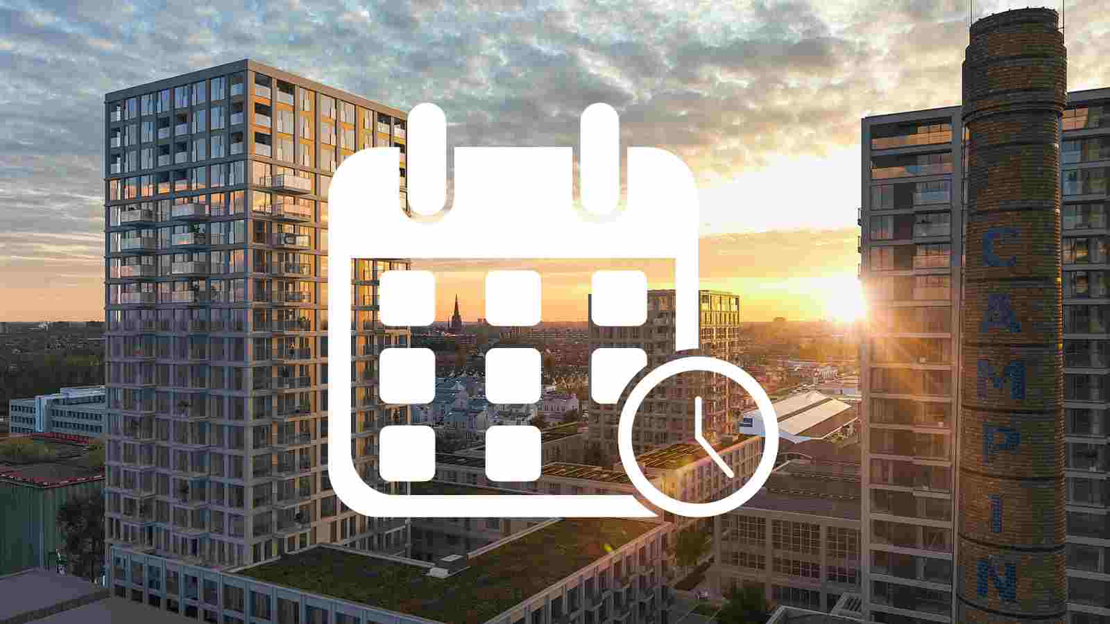 RESERVEER OPTIE | De Caai Eindhoven | Gebouw: FLOW | nieuwbouw schilderwerk