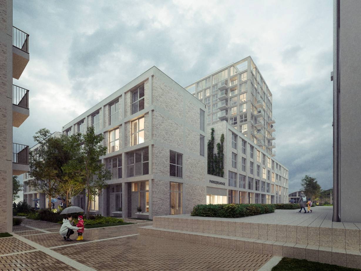 TYPE J appartement | De Caai Eindhoven | Gebouw: FLOW | Nieuwbouw schilderwerk | Schilder Eindhoven
