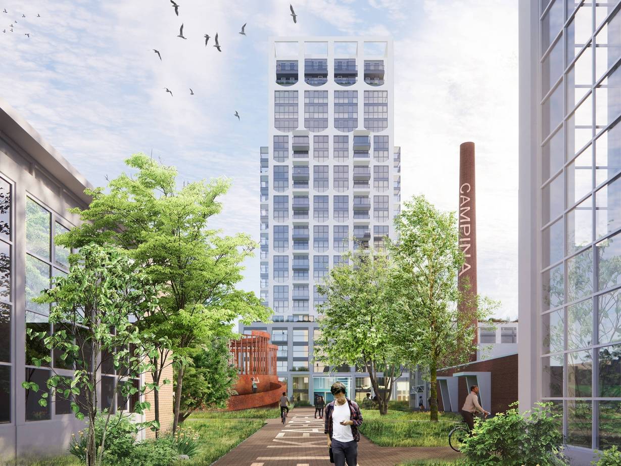 TYPE E appartement | De Caai Eindhoven | Gebouw: FLOW | Nieuwbouw schilderwerk | Schilder Eindhoven
