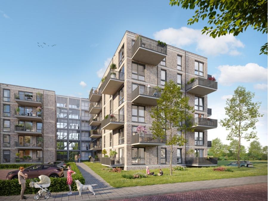 Blok A1 appartementen | Bouwnummers 4, 8, 12, 16, 20 | De poort van Deurne | Nieuwbouw schilderwerk | Schilder Deurne