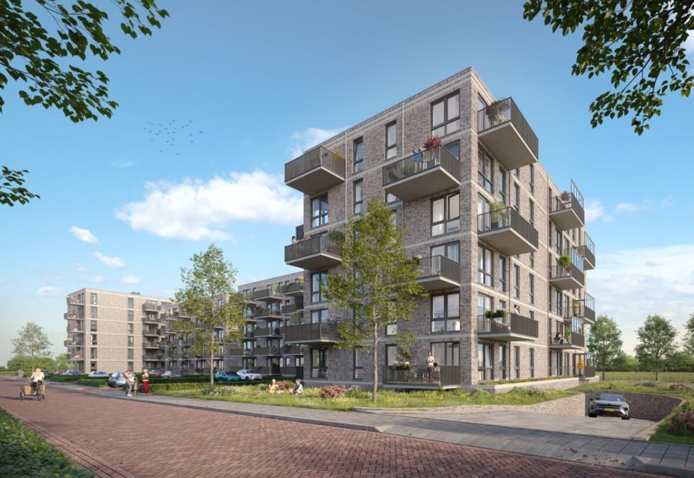 Blok B2 appartementen | Bouwnummers 66, 70, 74, 78, 82, 86 | De poort van Deurne | Nieuwbouw schilderwerk | Schilder Deurne
