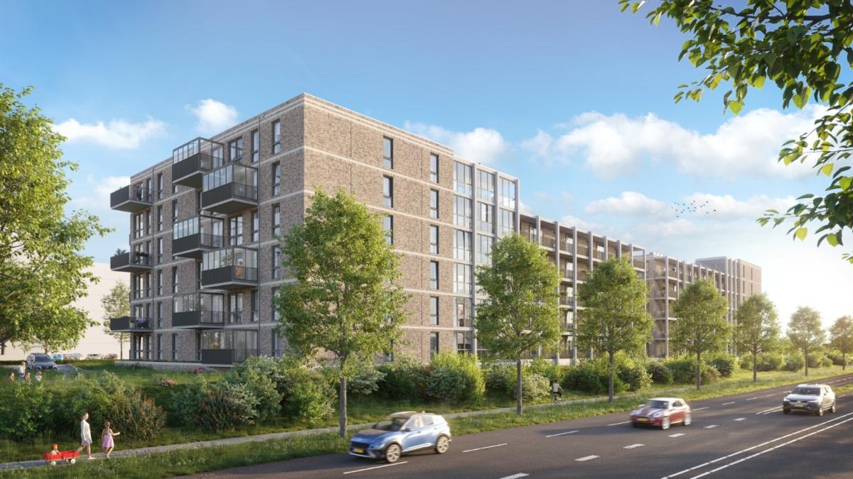 Blok A1 appartementen | Bouwnummers 3, 6, 10, 14, 18, 22 | De poort van Deurne | Nieuwbouw schilderwerk | Schilder Deurne