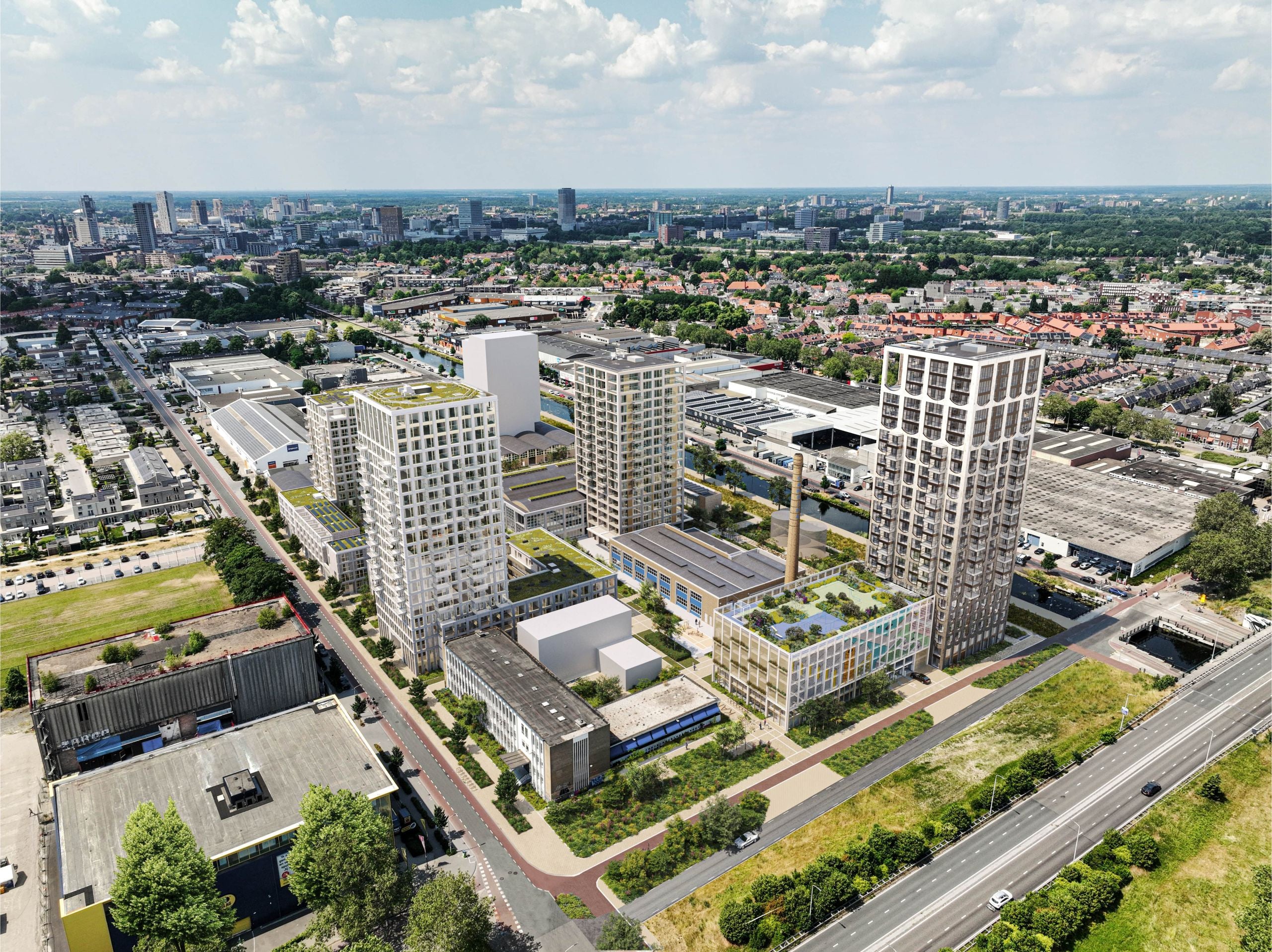 RESERVEER OPTIE 2026 | De Caai Eindhoven | Gebouw: PURE | nieuwbouw schilderwerk