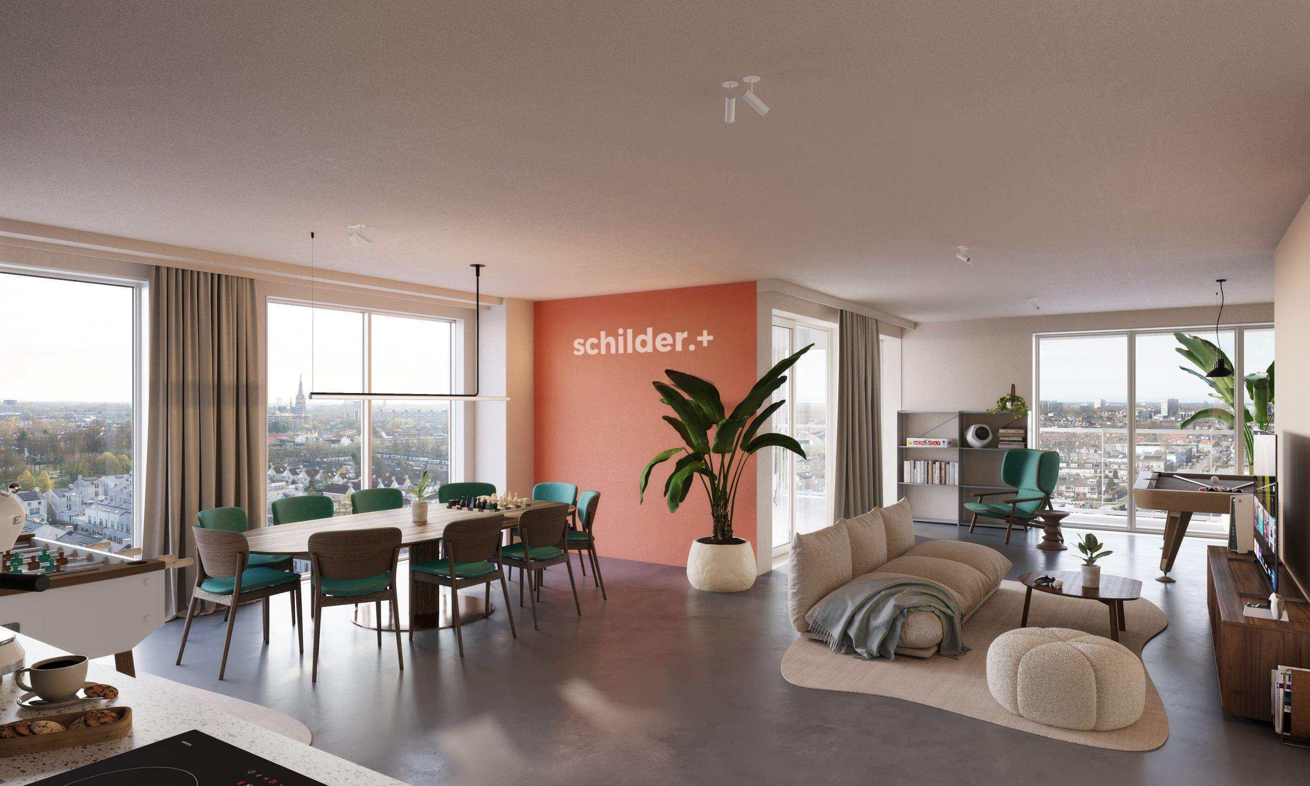 TYPE Q appartement | De Caai Eindhoven | Gebouw: FLOW | Nieuwbouw schilderwerk | Schilder Eindhoven